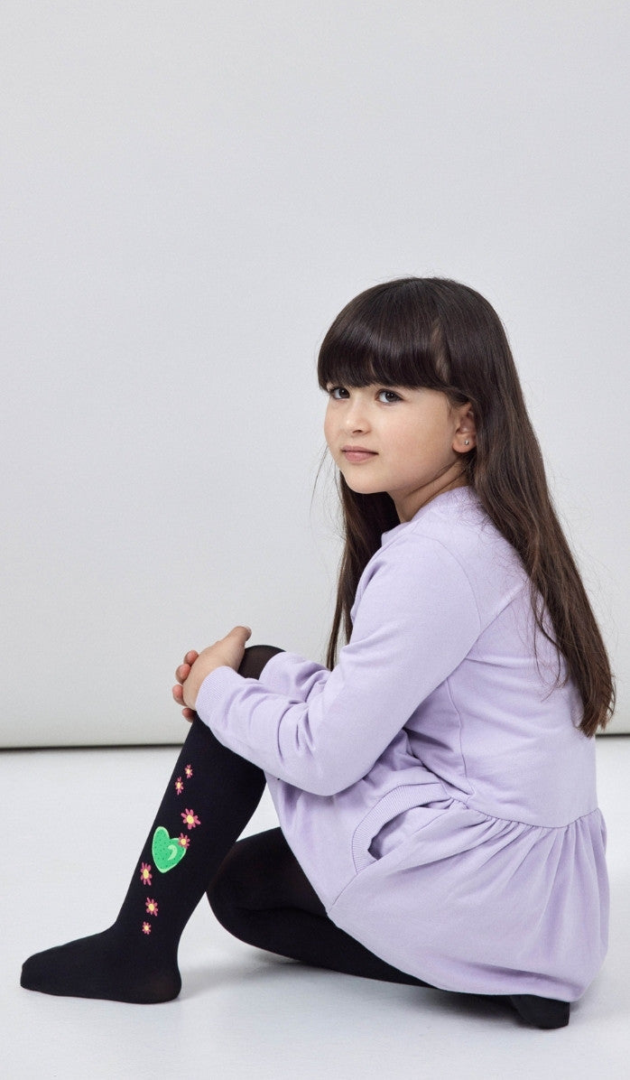 גרביון ילדות אטום - קישקשתא שחור