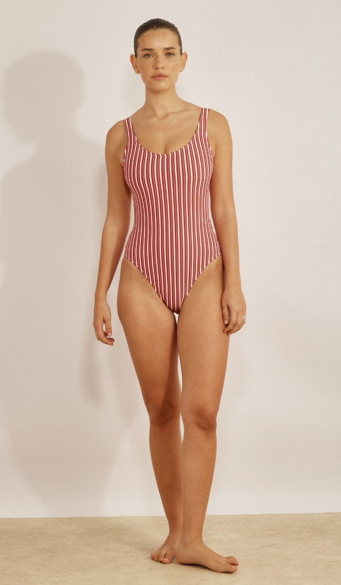 בגד ים שלם לנשים - בקי סטרייפ