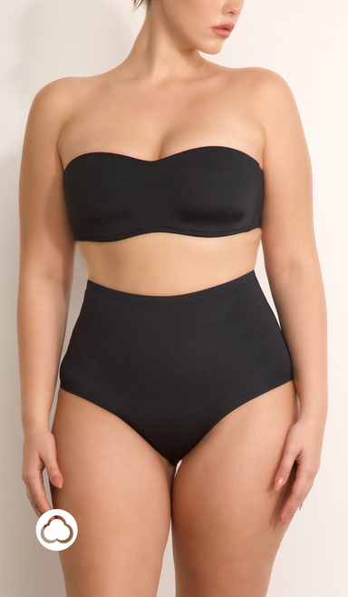 תחתון מחטב מבד מודל - שחור