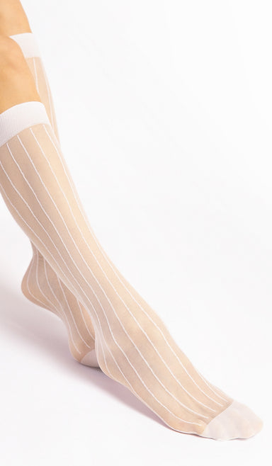 גרבי ניילון לנשים - לינה לבן