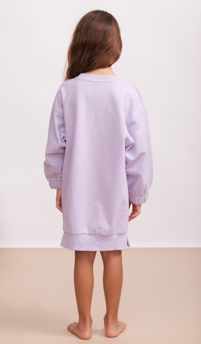 שמלת פוטר - דפי סגול לילך