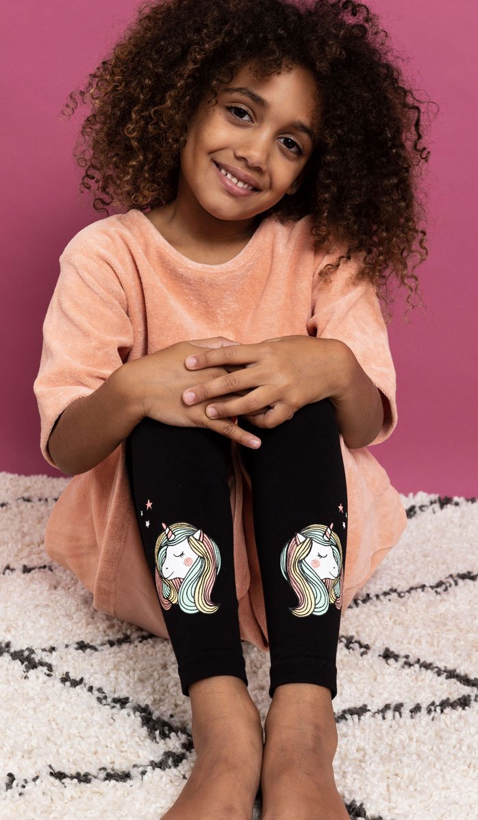 גרביונים לילדות ללא כף רגל  