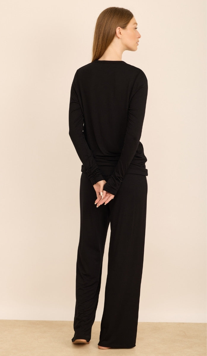 סט טי מבד מודל - מילי שחור