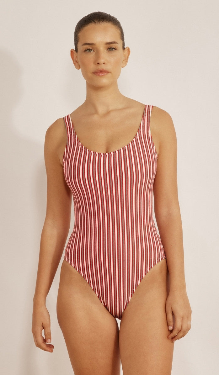 בגד ים שלם לנשים - בקי סטרייפ