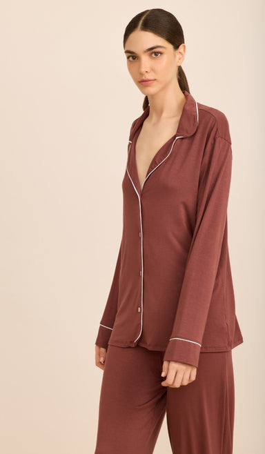 סט מכופתר מבד מודל - אלכסה ספייסי בלאש