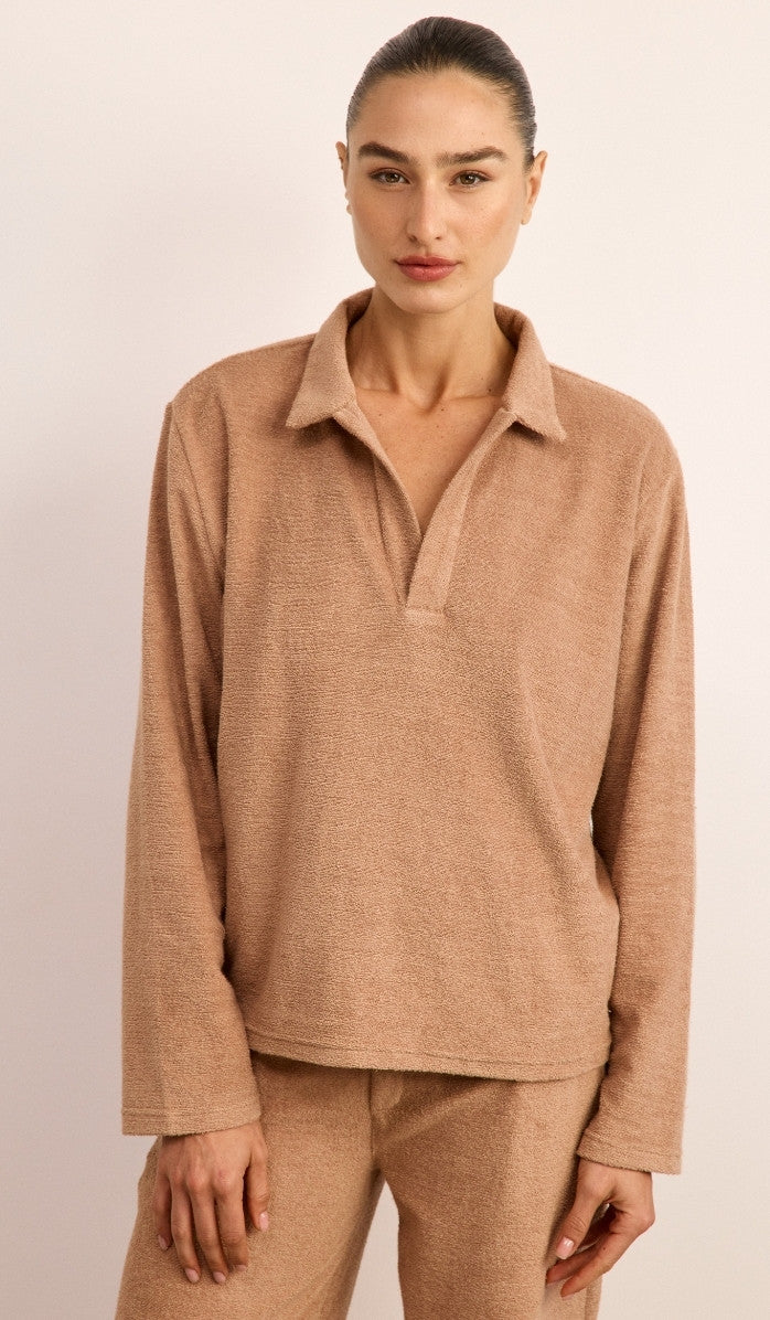 סט פולו מבד בוקלה - מוקה