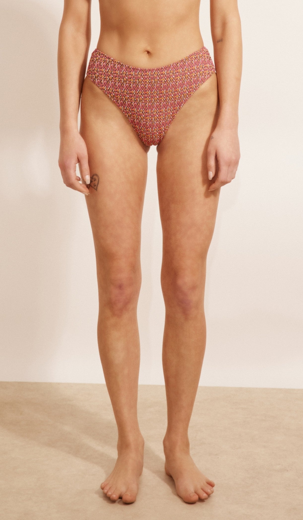 תחתון ביקיני לנשים - קלואי ורוד מולטי