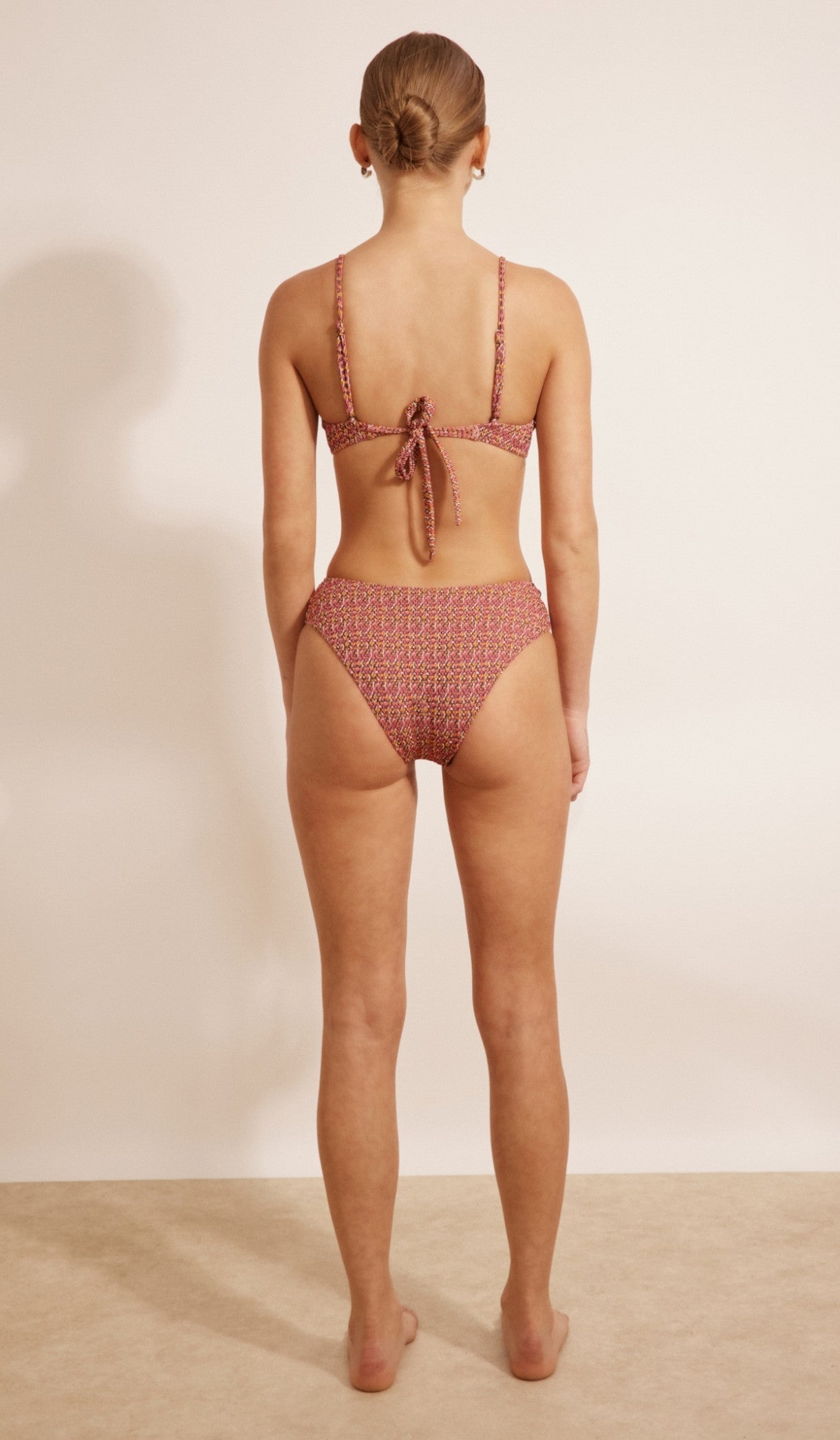 תחתון ביקיני לנשים - קלואי ורוד מולטי