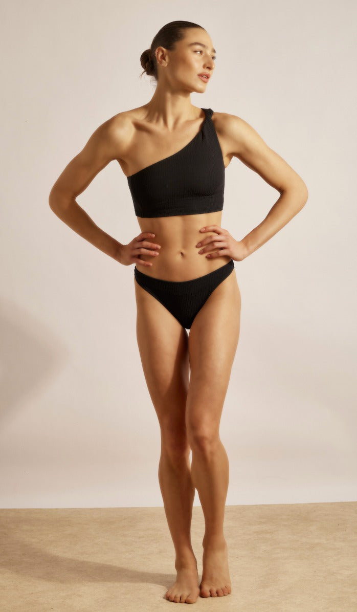 טופ ביקיני לנשים - דקוטה שחור ריב