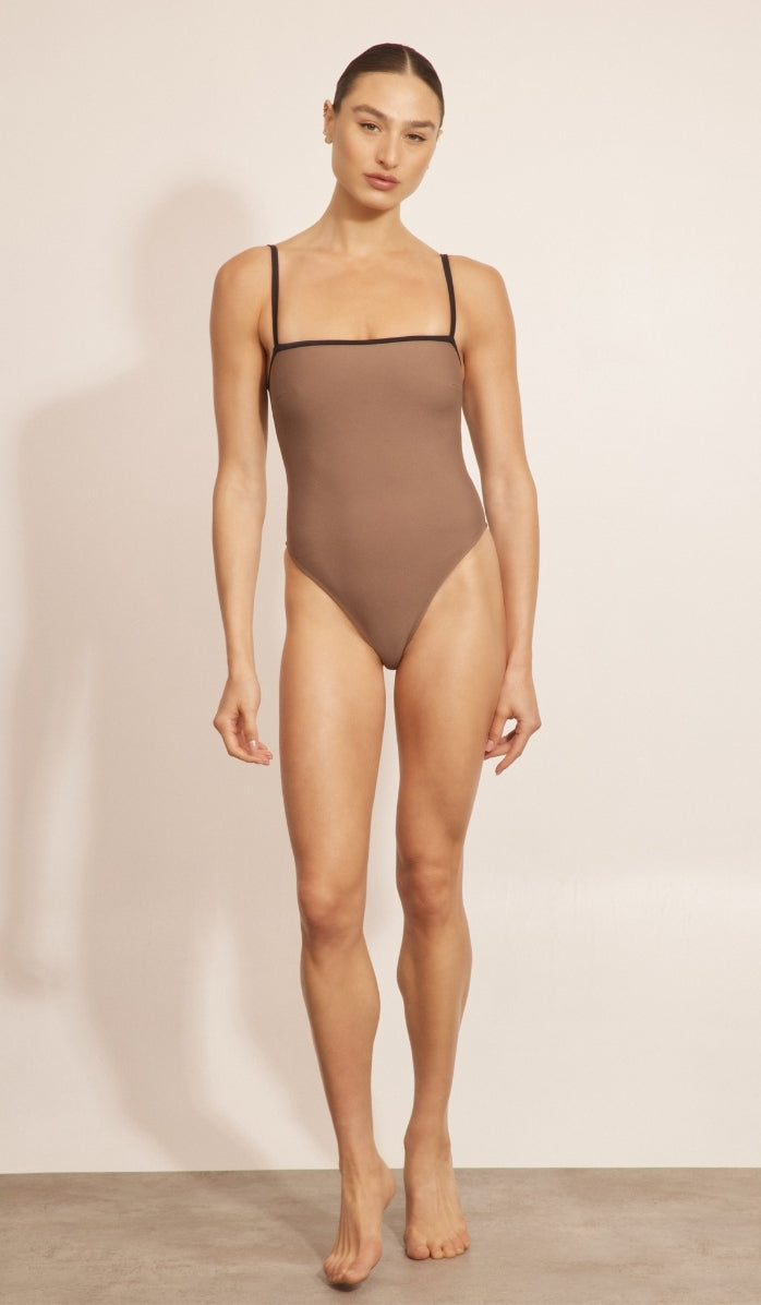 בגד ים שלם לנשים - אריה מוקה לאטה