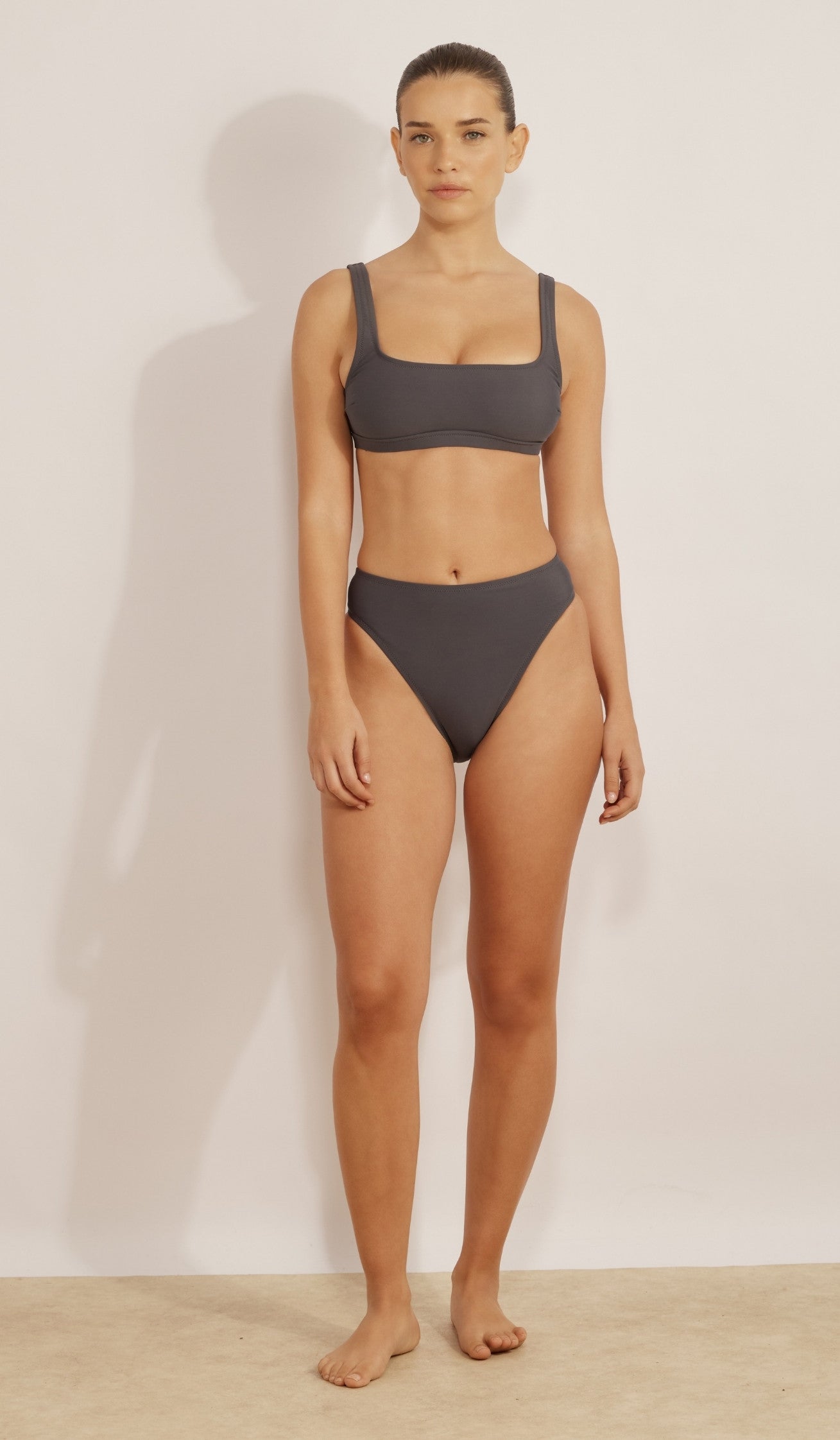 טופ ביקיני לנשים - לונה כחול מעושן