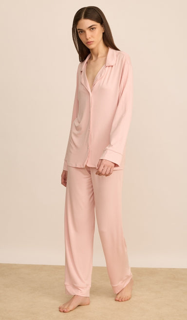 סט מכופתר מבד מודל - לוסי בייבי בלאש