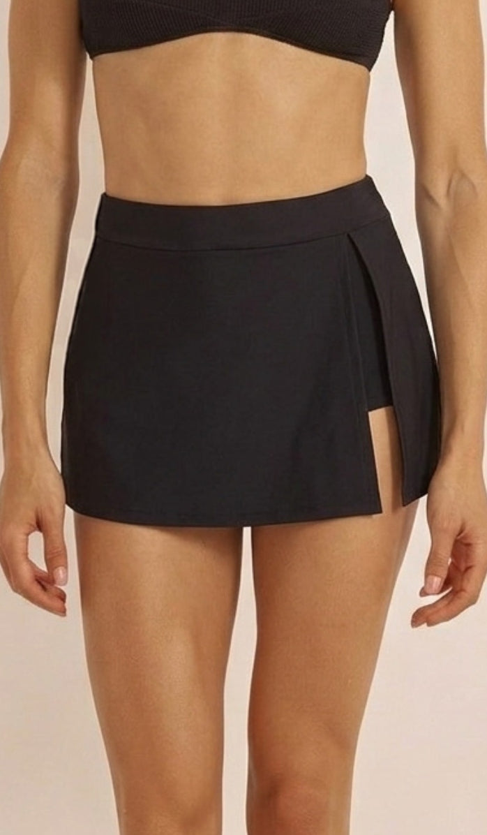חצאית ביקיני לנשים - סרינה שחור קצר