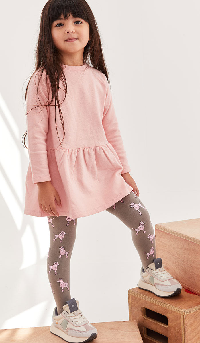 שמלת פוטר - רומי ורוד בהיר